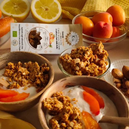 Granola artigianale Kama – senza zuccheri aggiunti, biologica, vegan e low carb – perfetta per la colazione